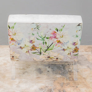 Floral Perspex Occasional Chair